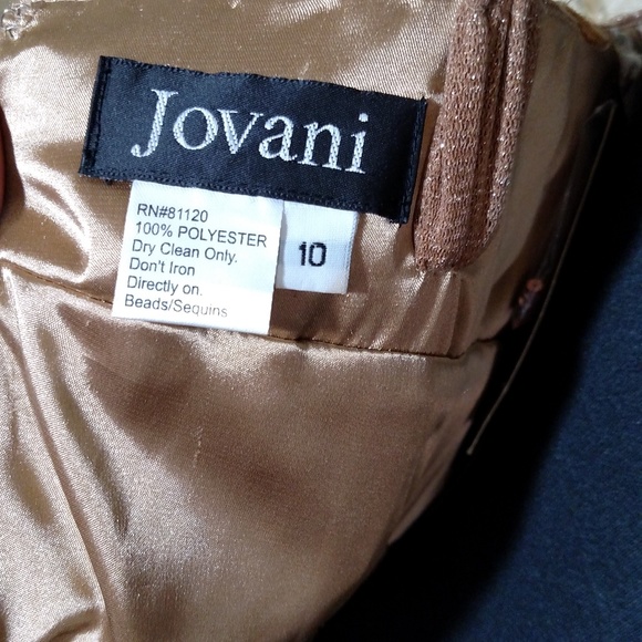 Jovani PROM Gold Bustier Cupcake - Picture 4 of 4